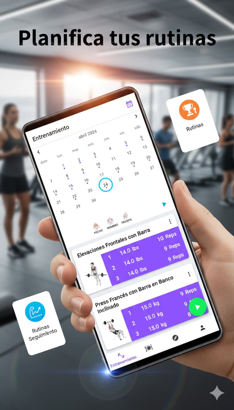 Fitare — Planifica tus rutinas de entrenamiento
